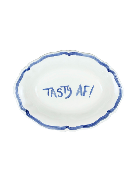 Oval Serving Dish “Tastay Af”
