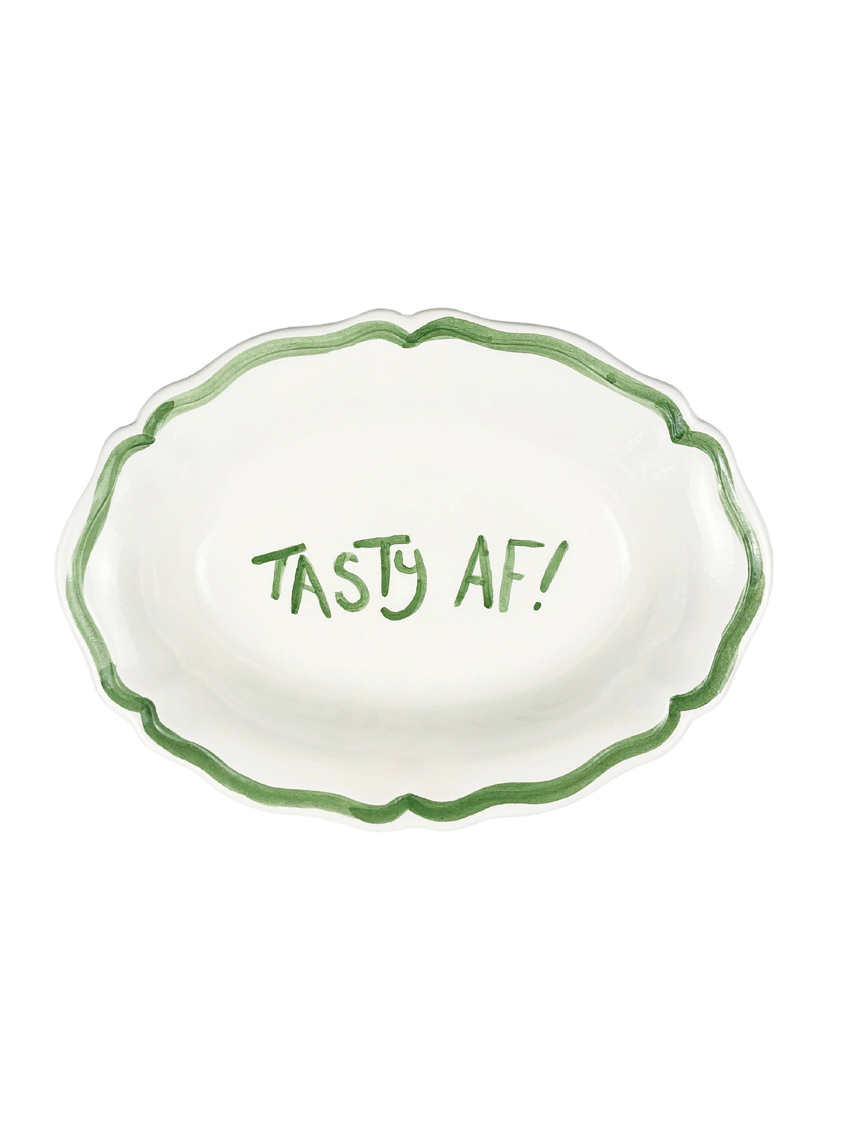 Oval Serving Dish “Tastay Af”