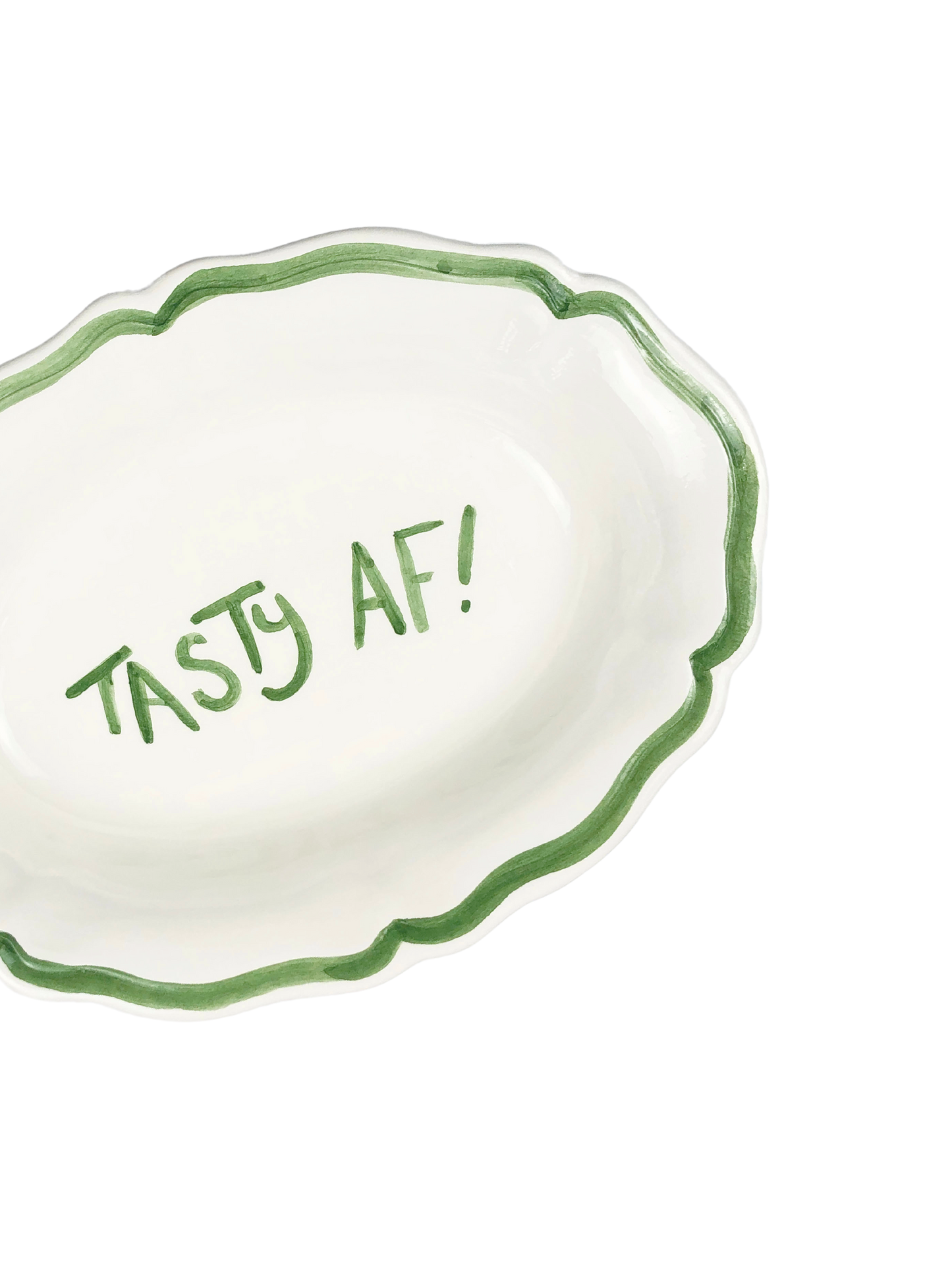 Oval Serving Dish “Tastay Af”