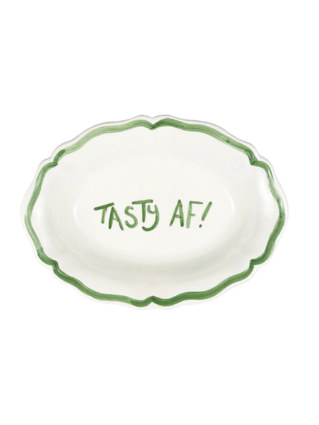 Oval Serving Dish “Tastay Af”