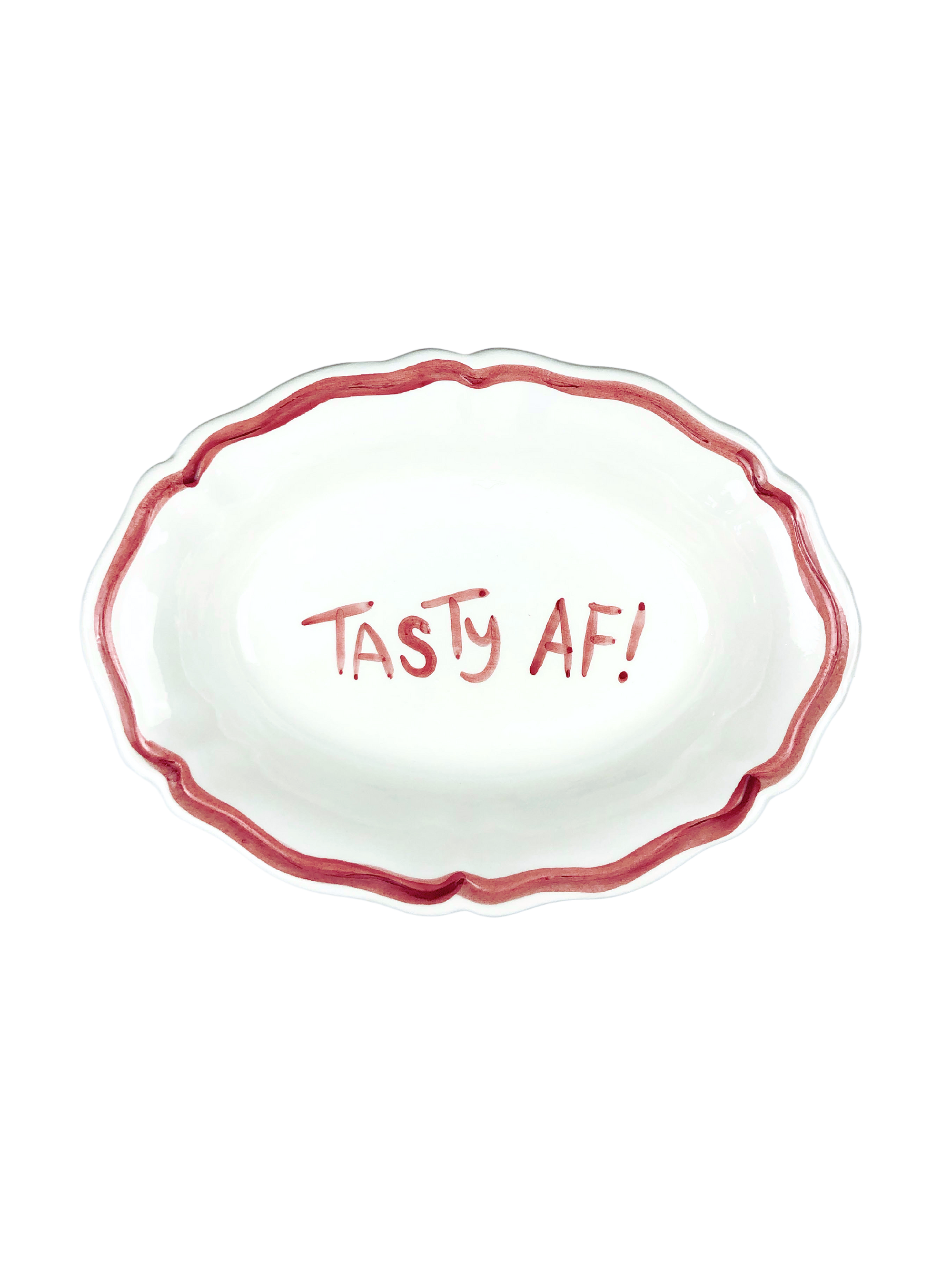 Oval Serving Dish “Tastay Af”