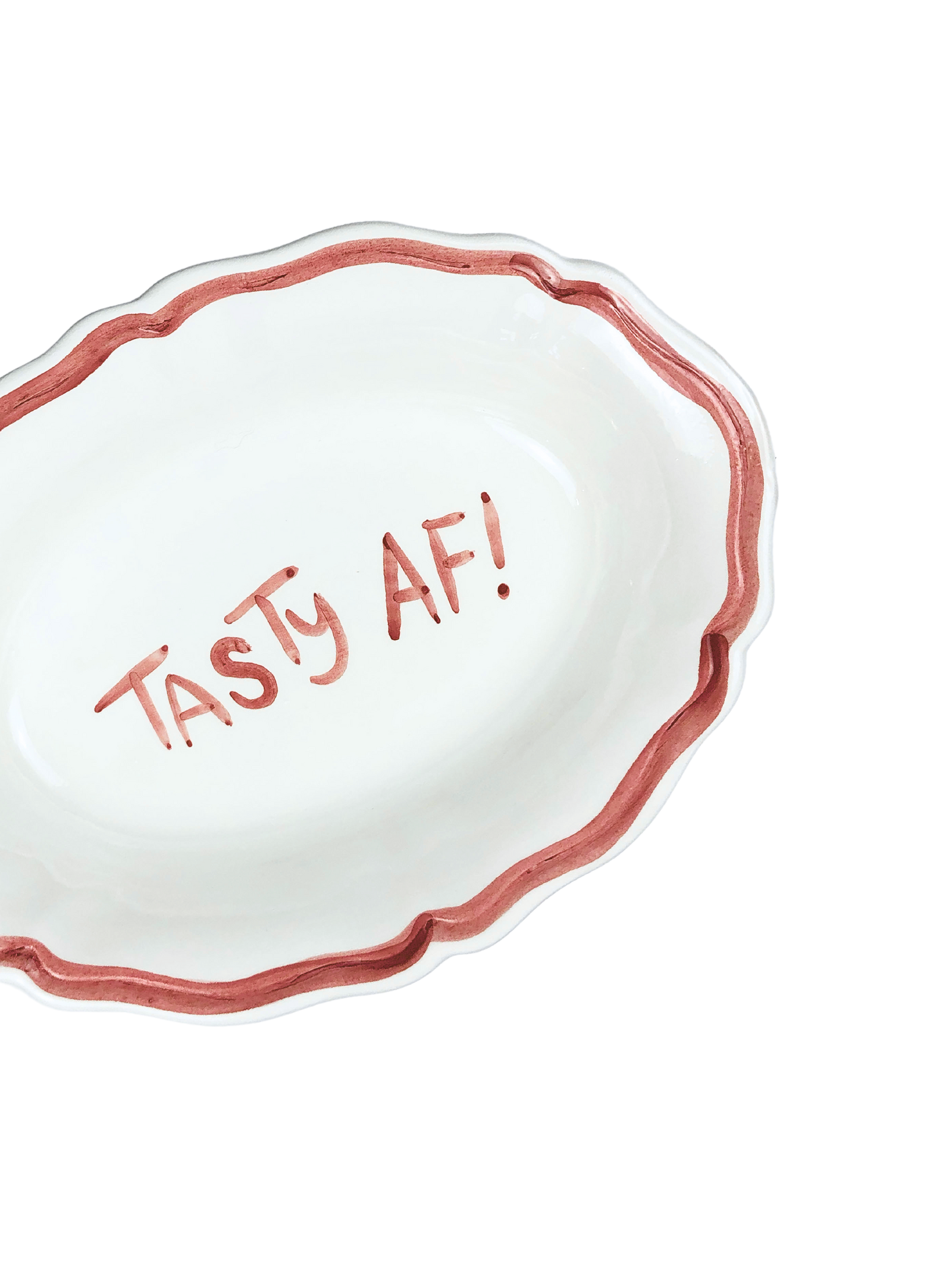 Oval Serving Dish “Tastay Af”