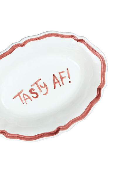 Oval Serving Dish “Tastay Af”