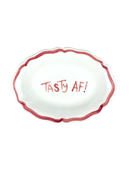 Oval Serving Dish “Tastay Af”