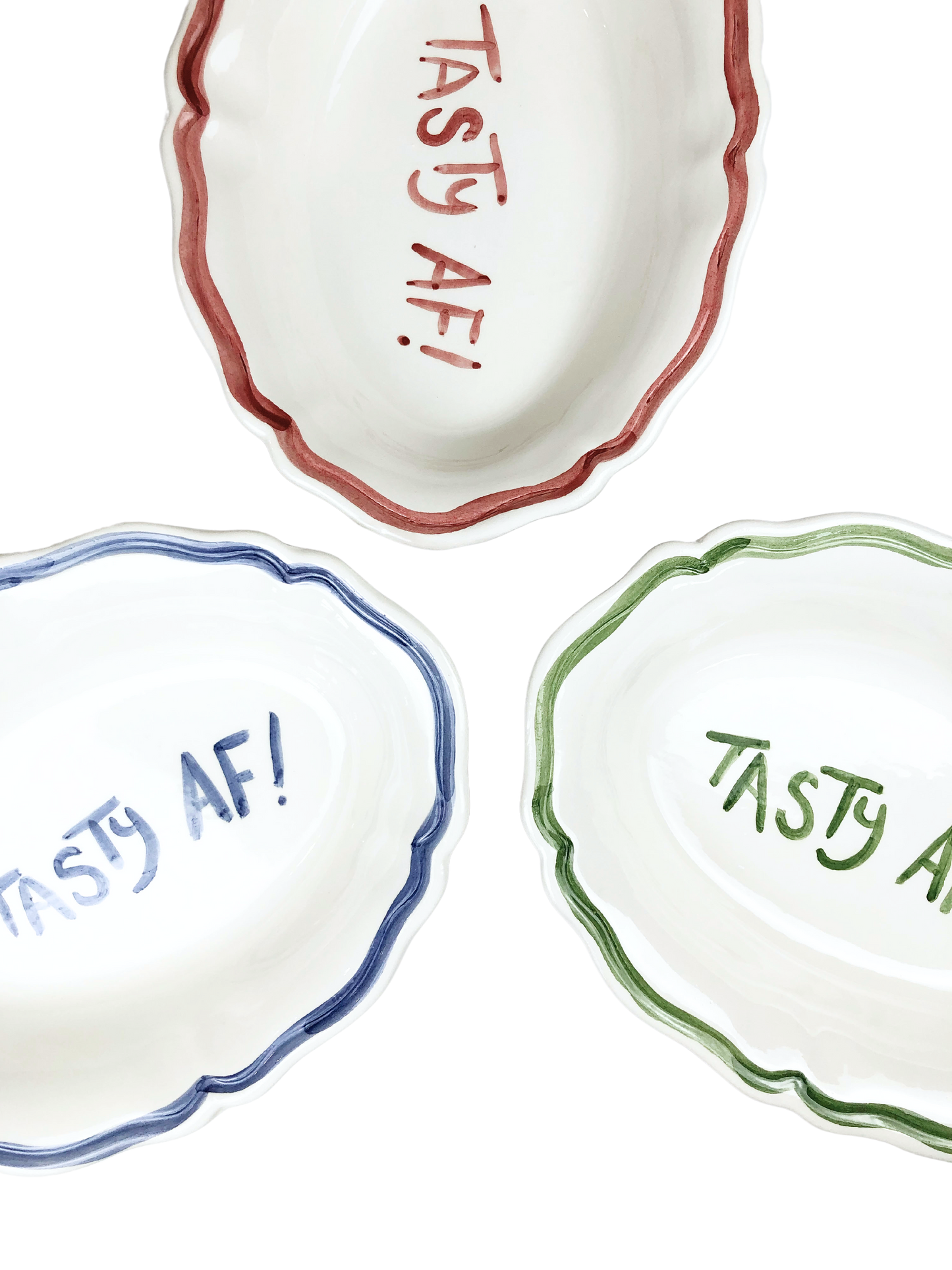 Oval Serving Dish “Tastay Af”