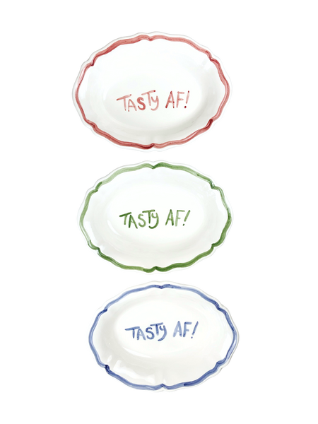 Oval Serving Dish “Tastay Af”