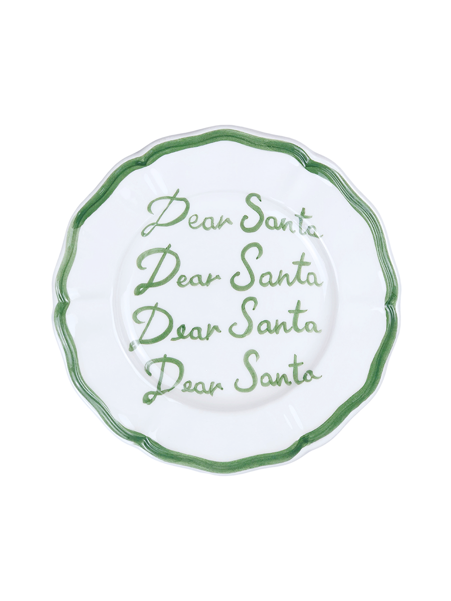 Dear Santa Small Plates Set of 2