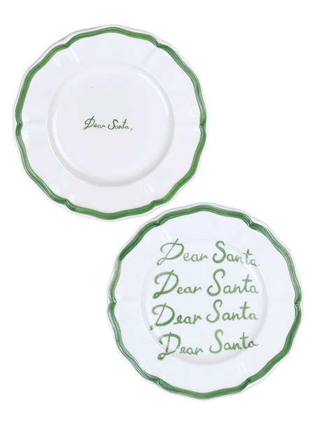 Dear Santa Small Plates Set of 2