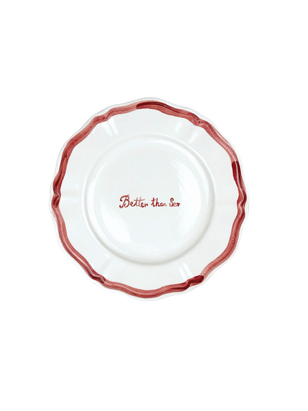 "Better then S*x" Fil Rouge Plate