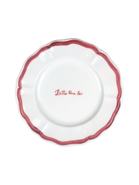 "Better then S*x" Fil Rouge Plate