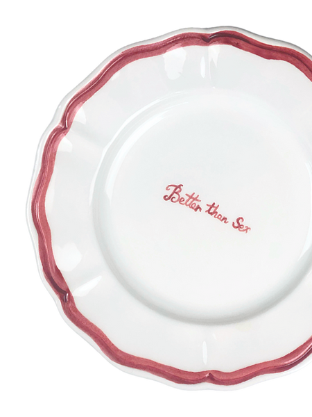 "Better then S*x" Fil Rouge Plate