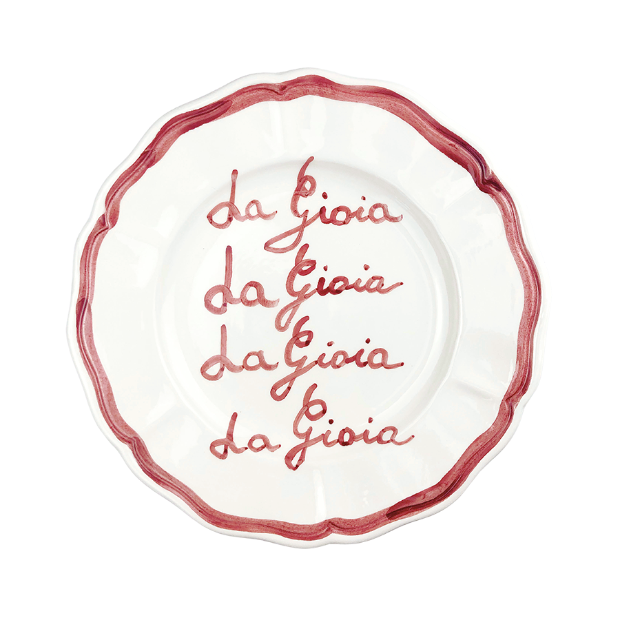 "La Gioia" Fil Rouge Plate