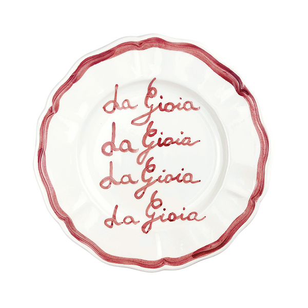 "La Gioia" Fil Rouge Plate