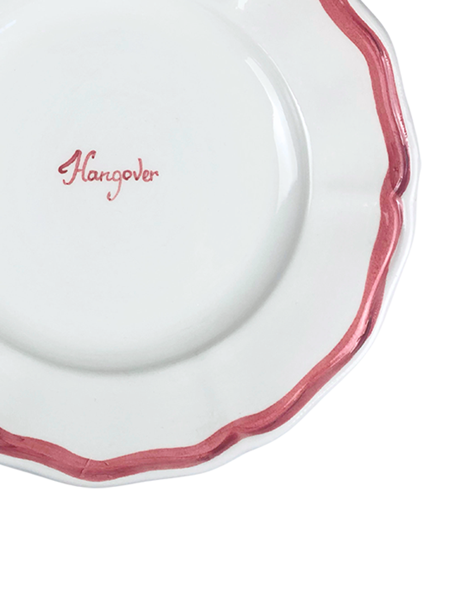 "Send N*des" Fil Rouge Plate