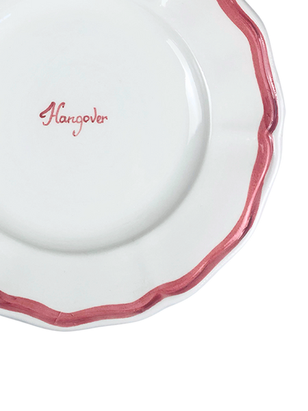 "Hangover" Fil Rouge Plate