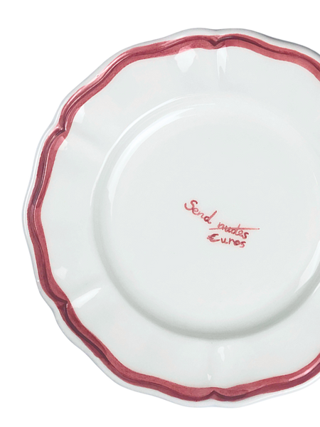 "Send N*des" Fil Rouge Plate