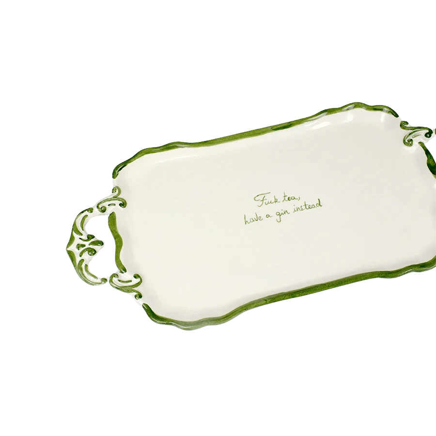 "F*ck Tea" Tray