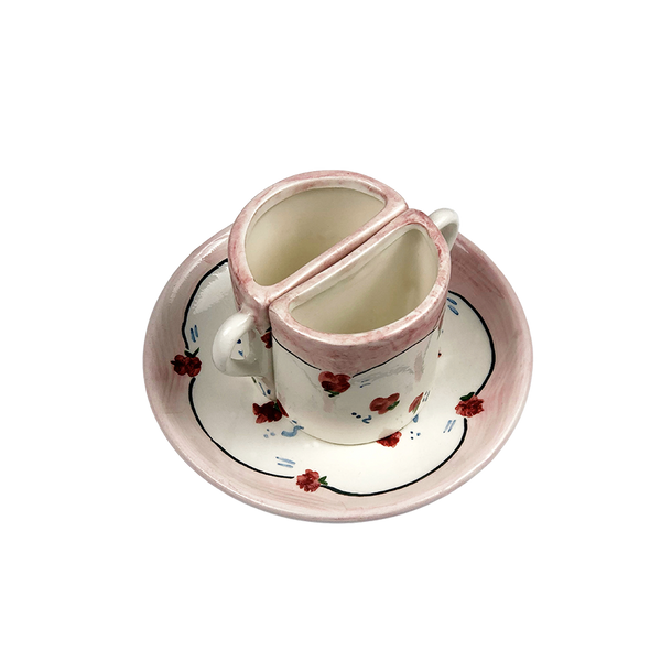 Tête a Tête Granny Coffee Cup Set