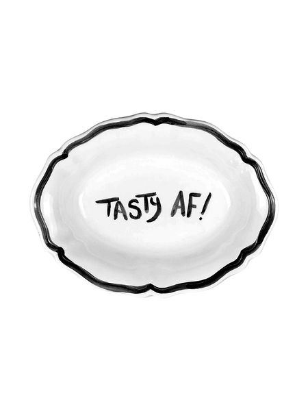 Oval Serving Dish “Tastay Af”