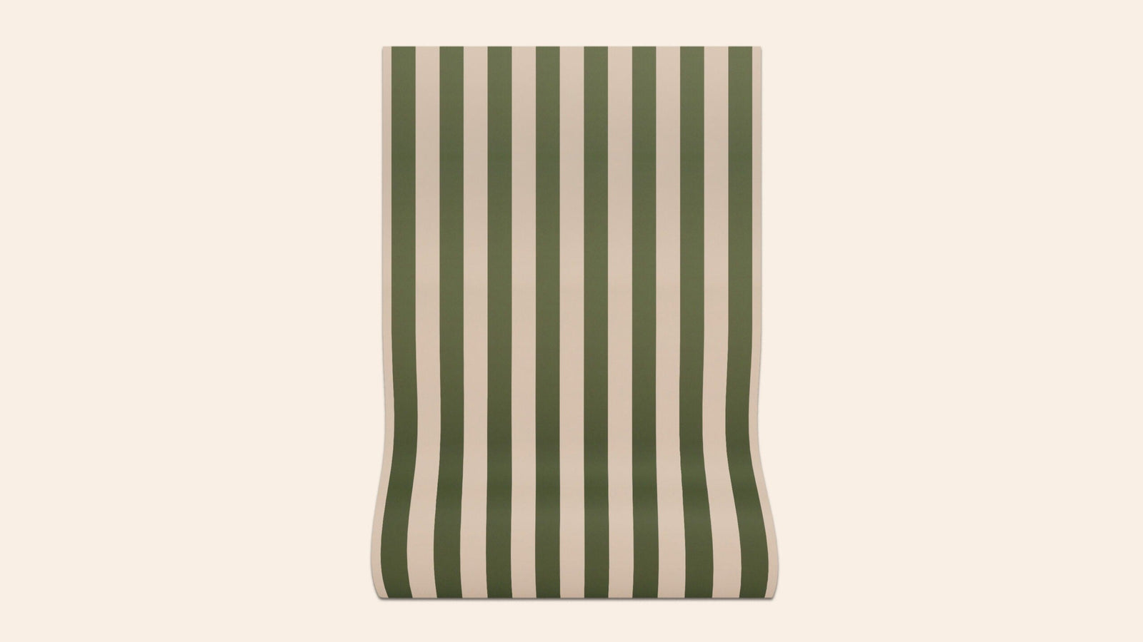 Sonia Stripe Wallpaper, Artichoke, Roll