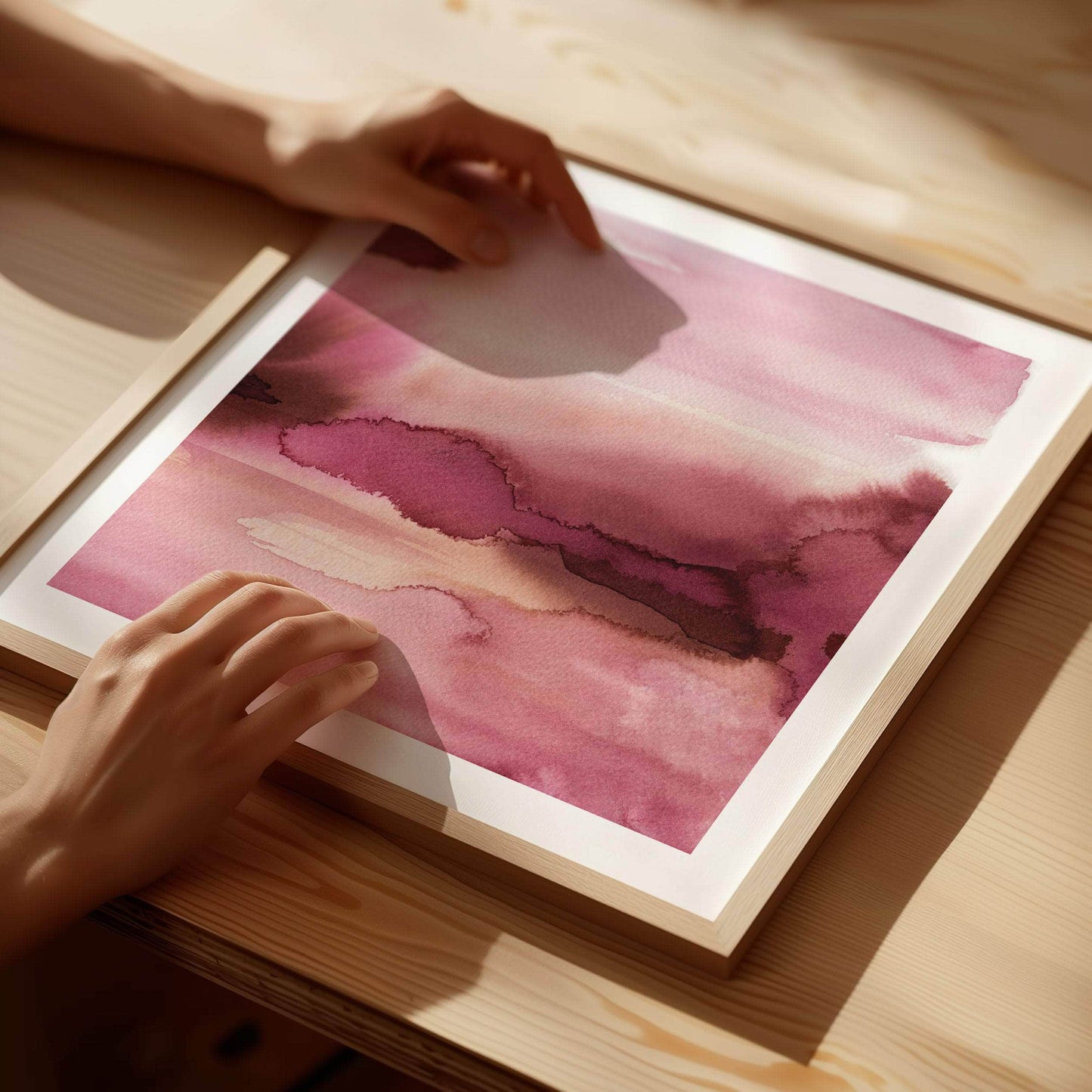 Warm Skies || - 30cm Square Print