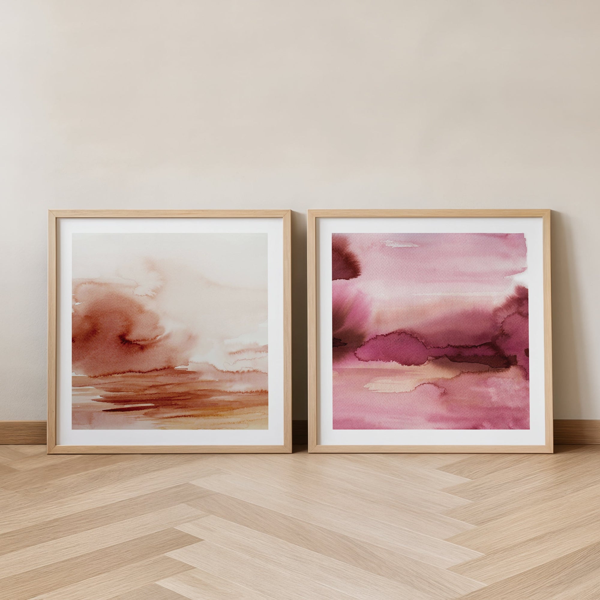 Warm Skies || - 30cm Square Print