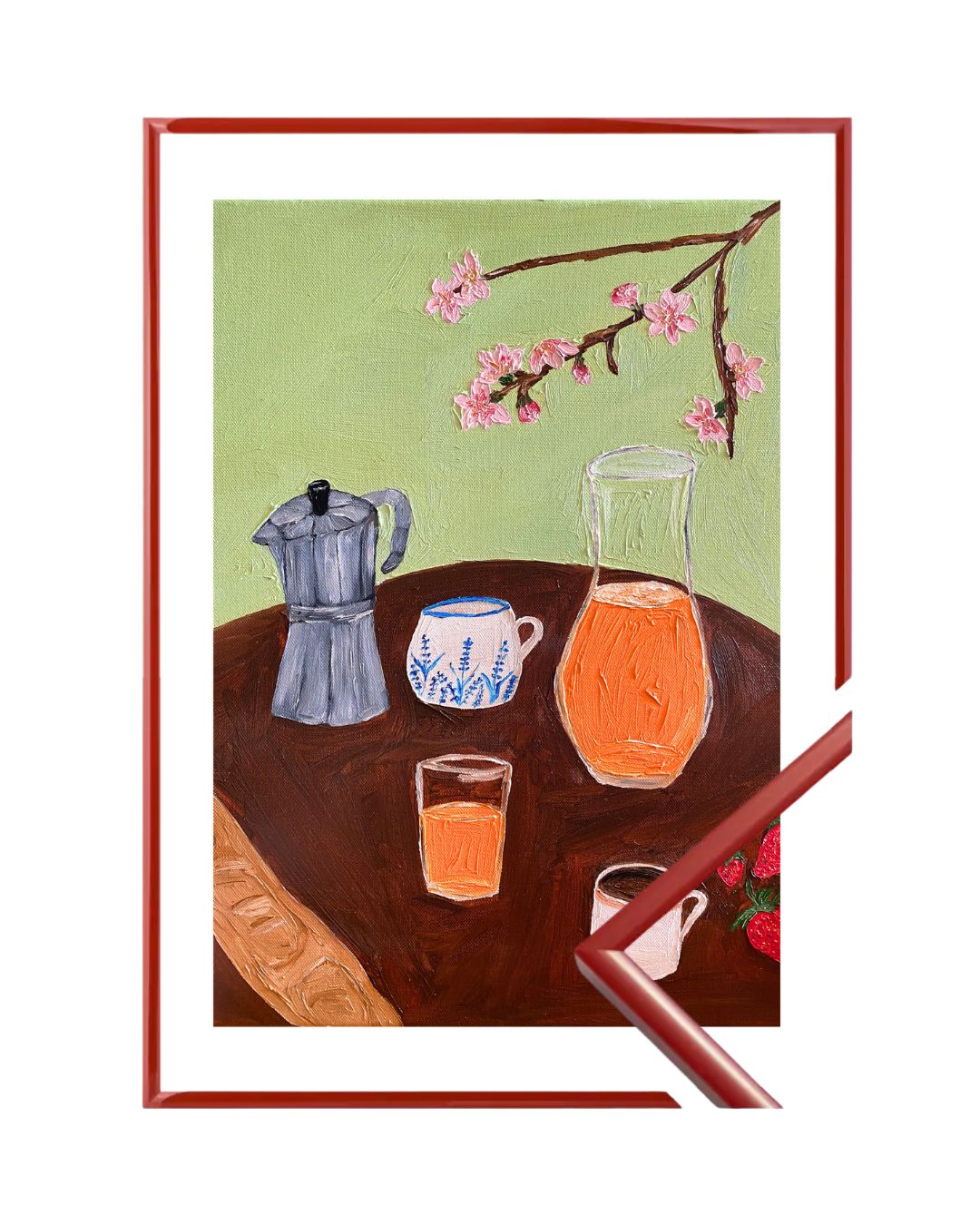 Late Breakfast Fine Art Print