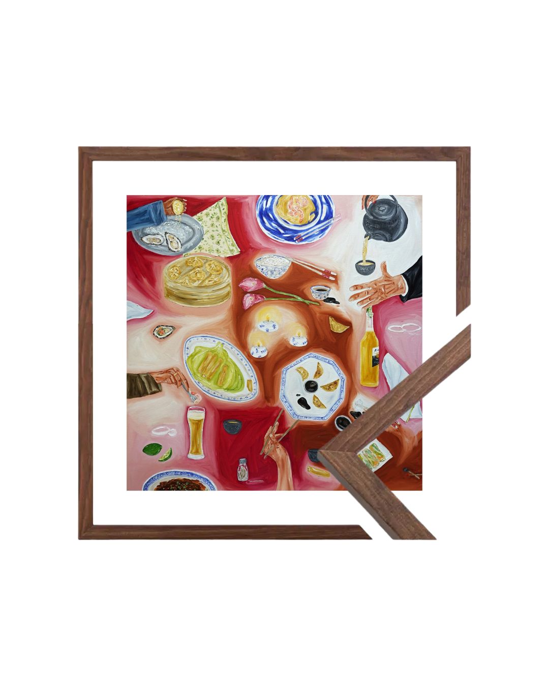 Sharing a Meal Fine Art Print