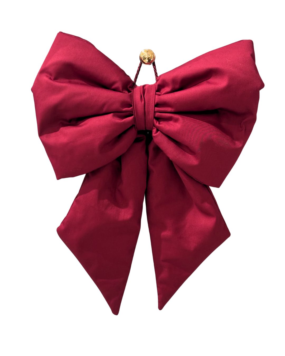 Oversize Door Bow Burgundy (35x50cm)