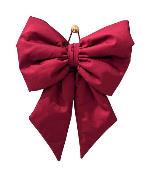 Oversize Door Bow Burgundy (35x50cm)