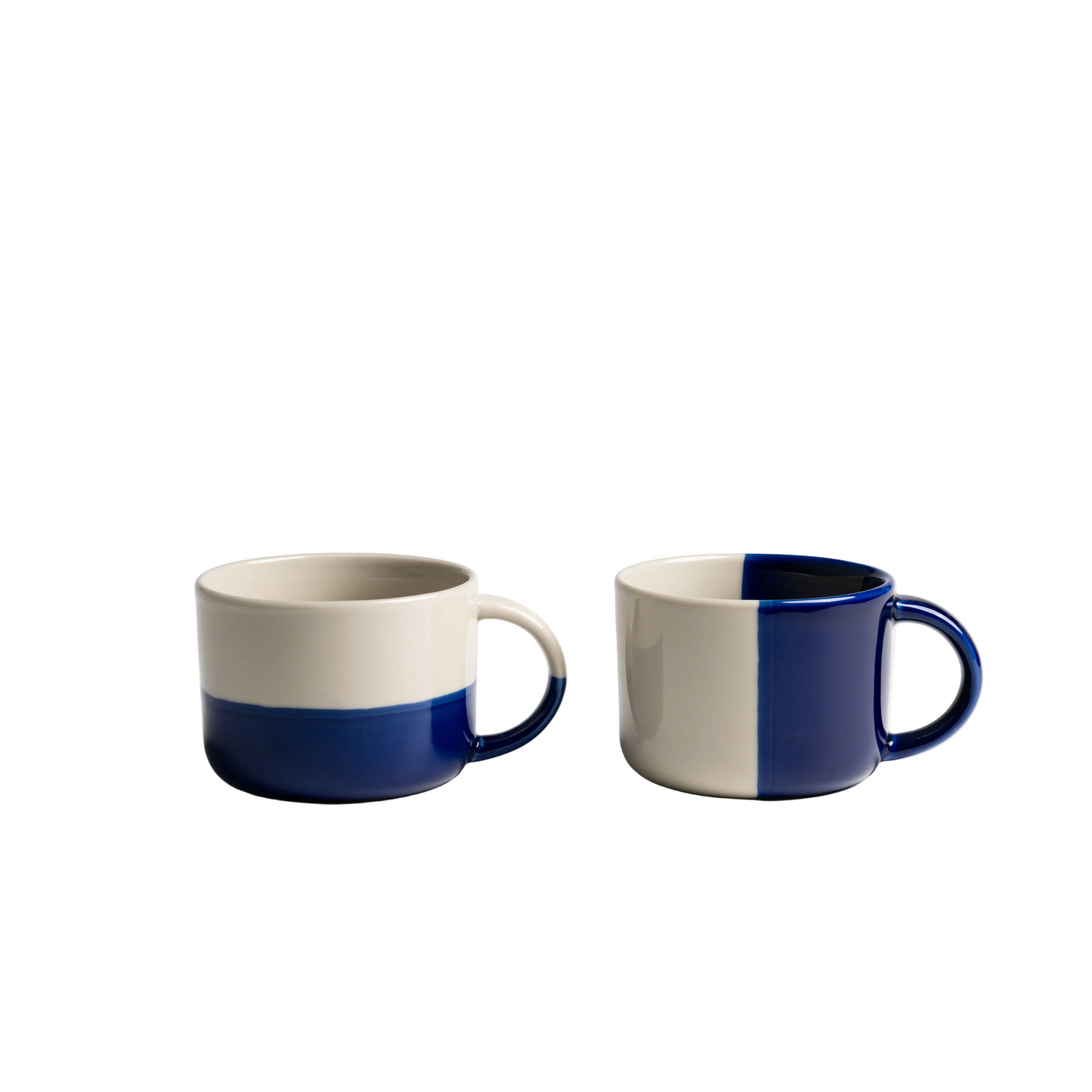 Rue Mug - Indigo Blue - Medium (Set of 2)