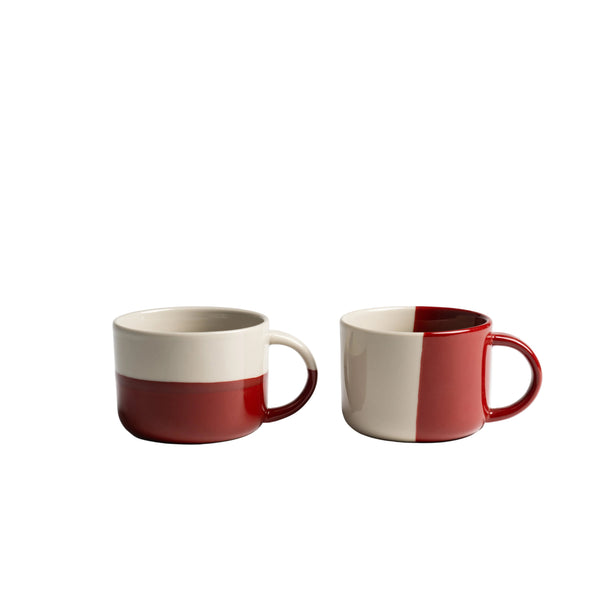 Rue Mug - Earth Red - Medium (Set of 2)
