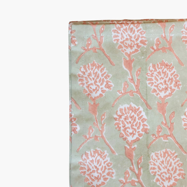Nikhar Table Napkins Set of 2 - Gray & Dusty Pink