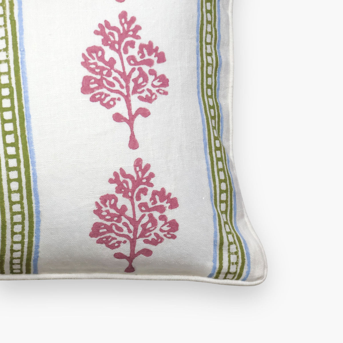 Sara Lumbar Throw Pillow Cover - Mauve