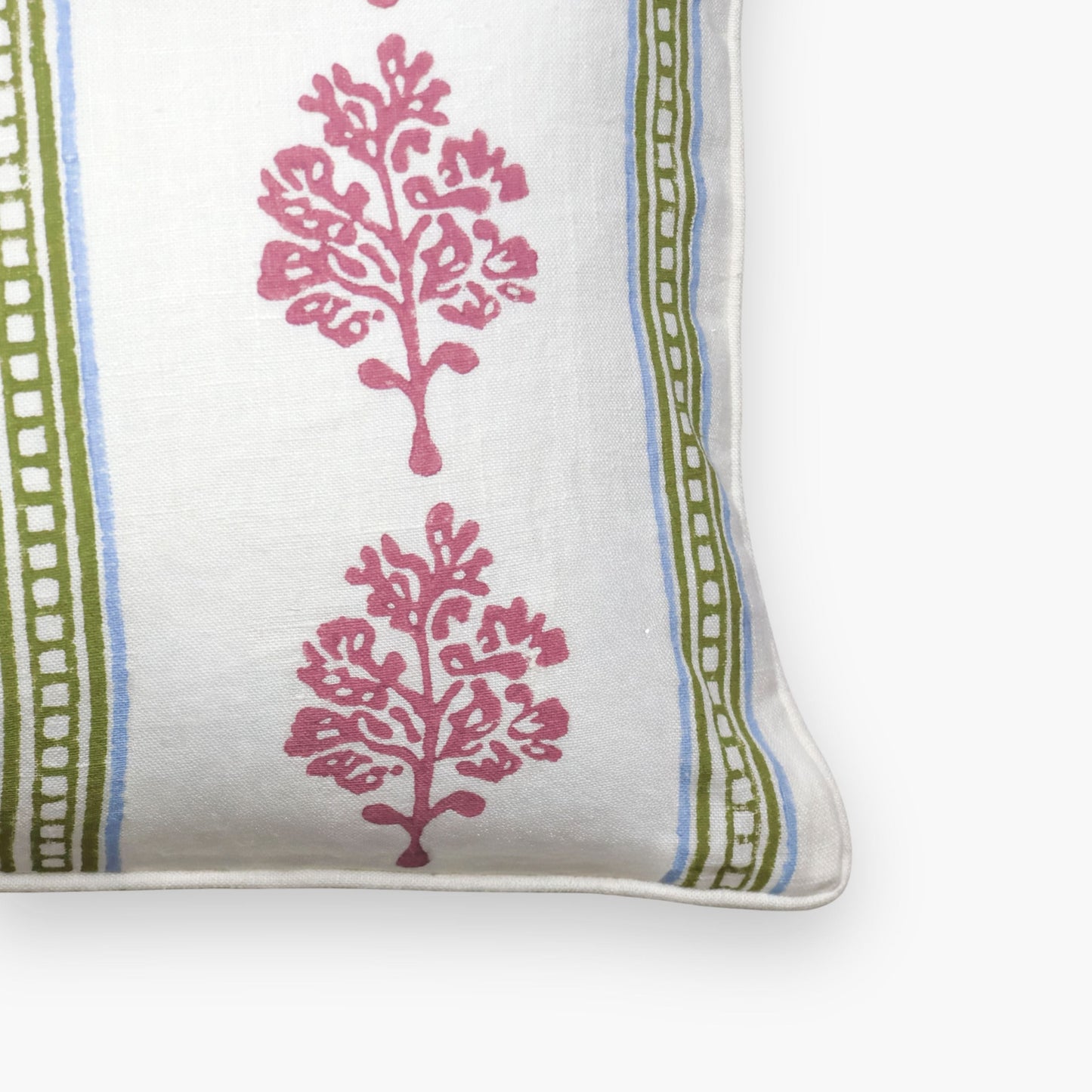 Sara Lumbar Throw Pillow Cover - Mauve