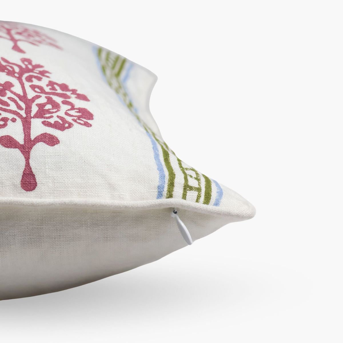 Sara Lumbar Throw Pillow Cover - Mauve