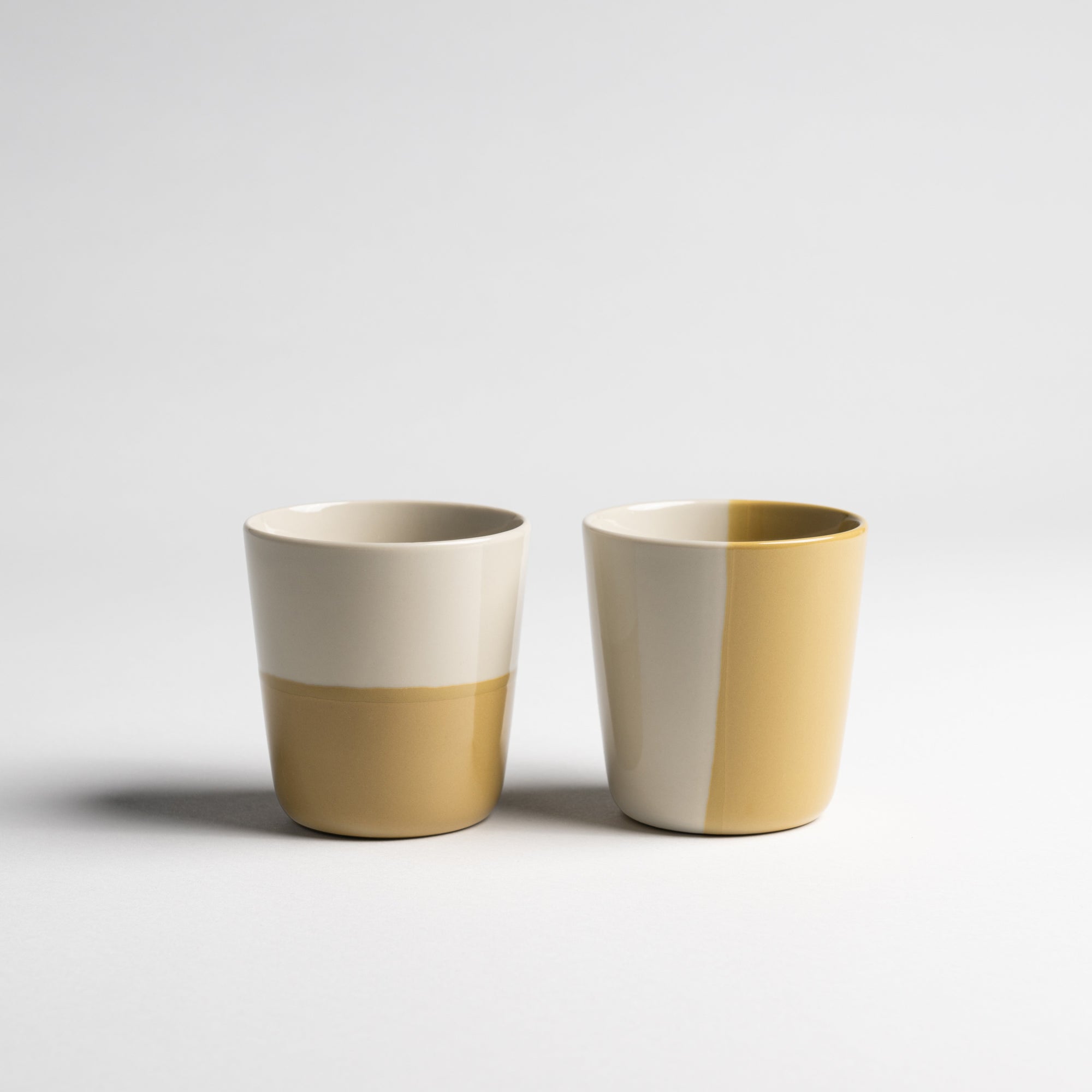 Rue Beaker - Mustard Yellow - Large (Set of 2)