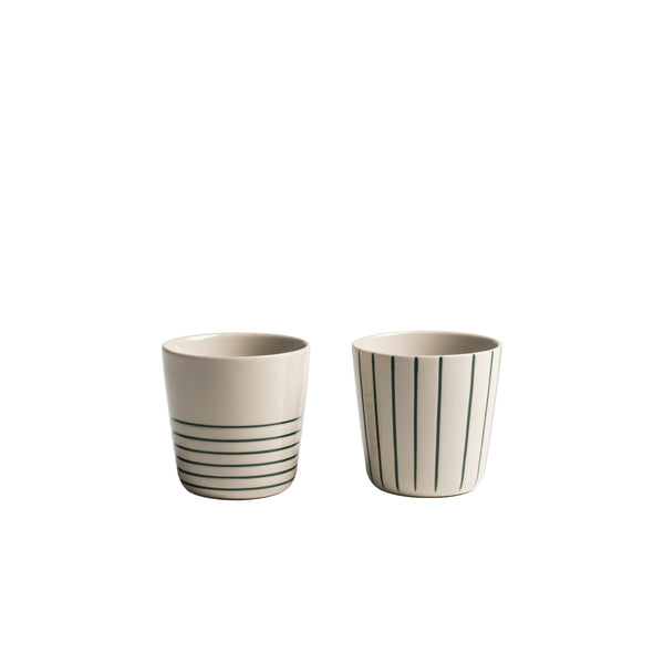 Sorrel Beaker - Brushed Sea Green - Small (Set of 2)