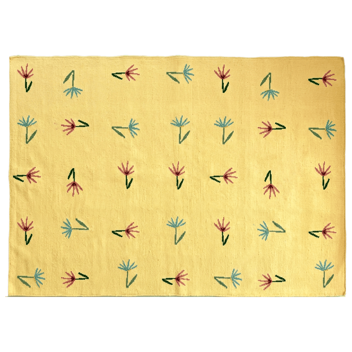 The Wildflowers Rug in Yellow