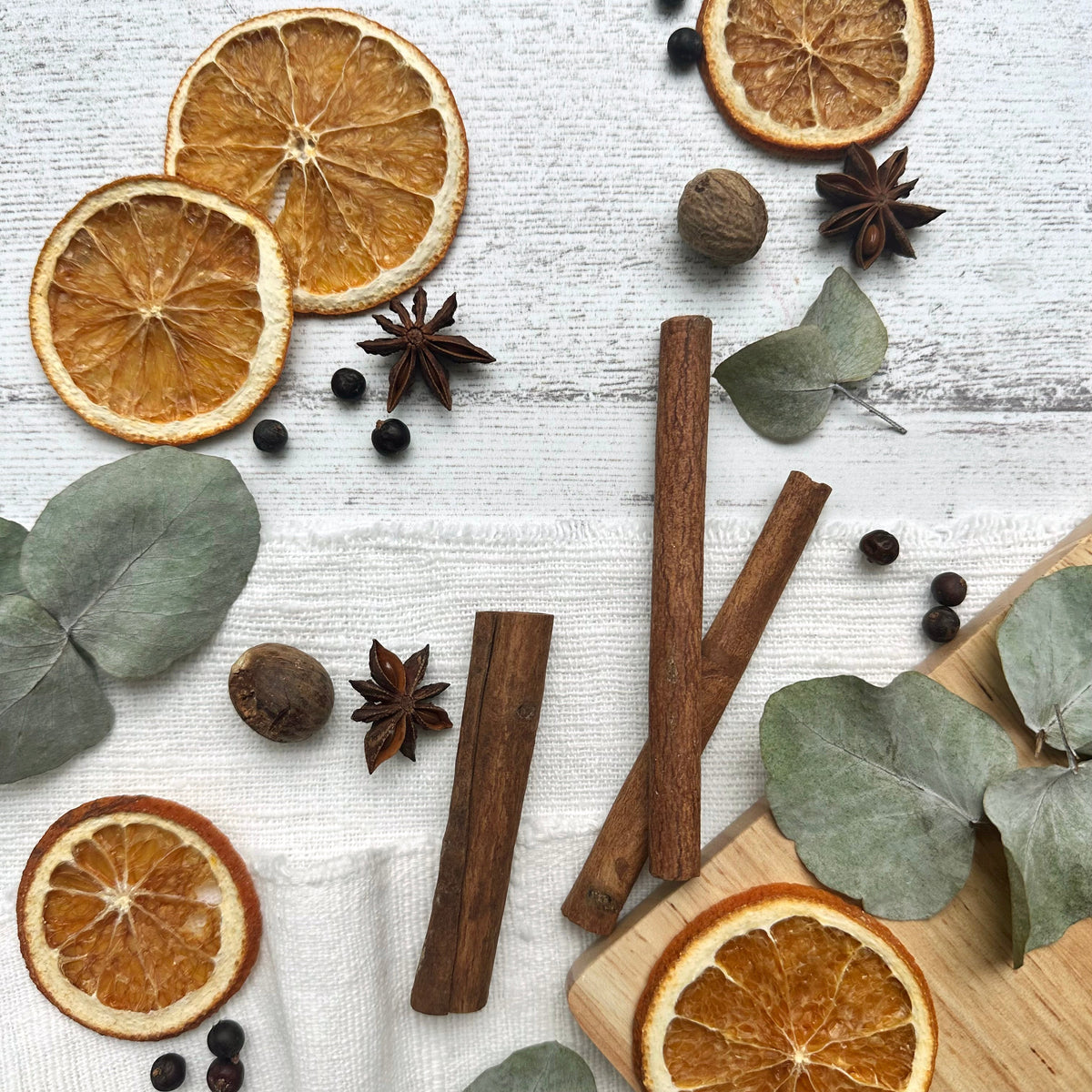 Three Wick Candle - Winter Spice + Orange