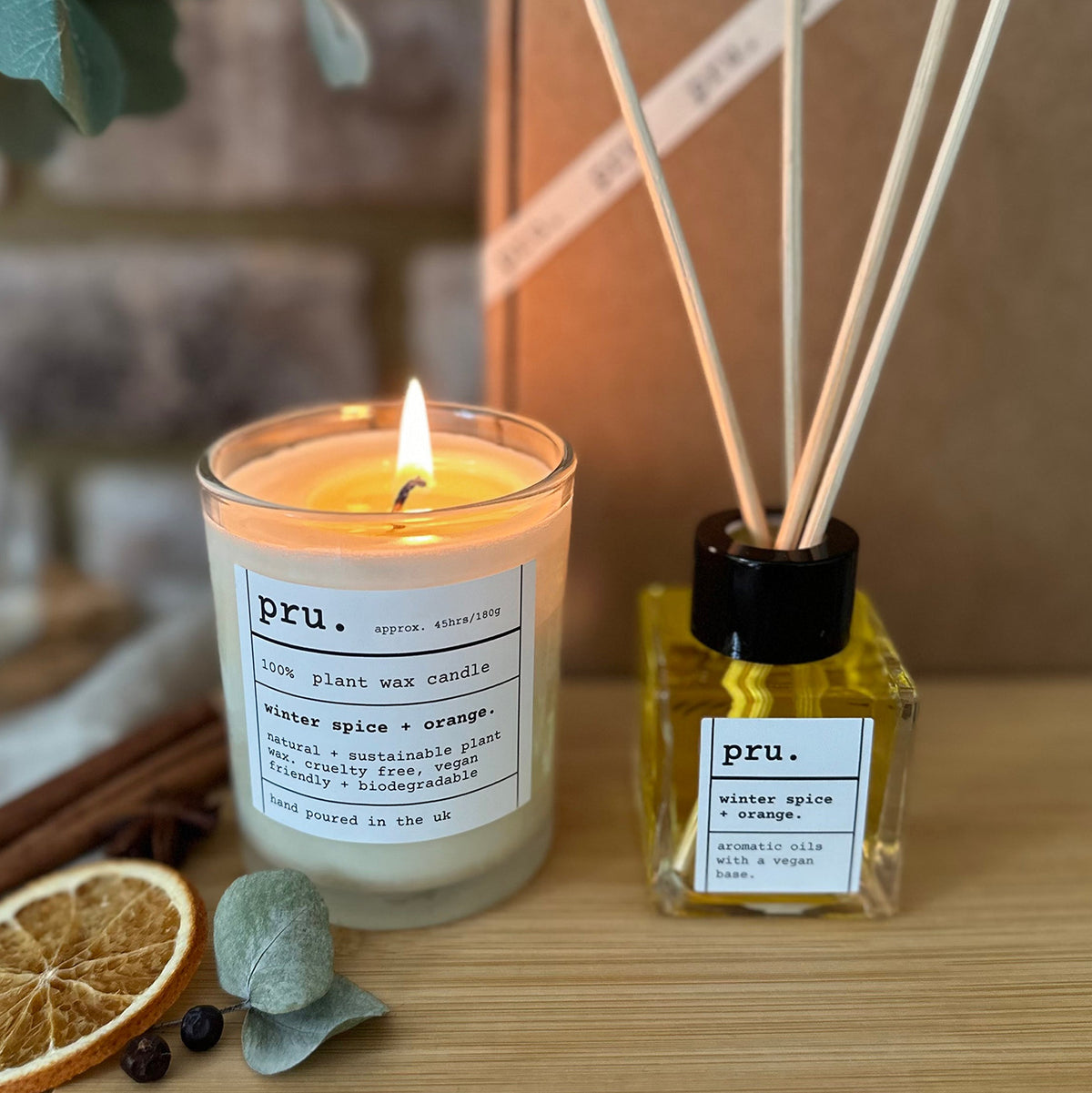 Winter Spice + Orange Gift Box