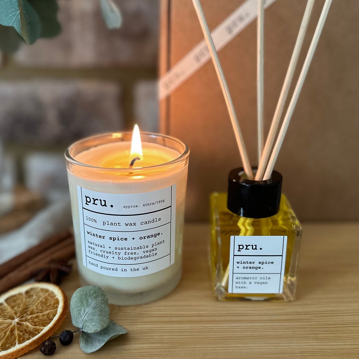 Winter Spice + Orange Gift Box