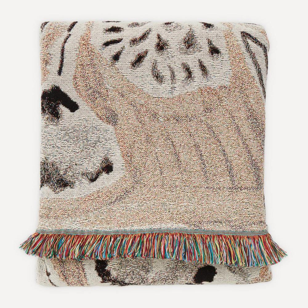 Wishful Pink - Recycled Cotton Woven Throw