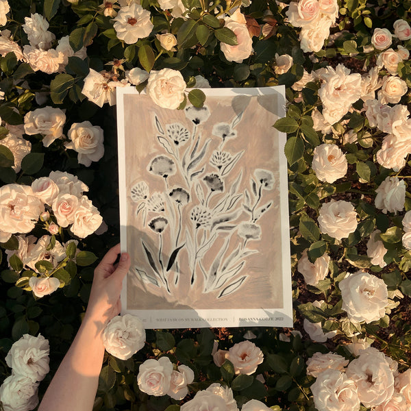 A3 - 'Wishful' Pink Print