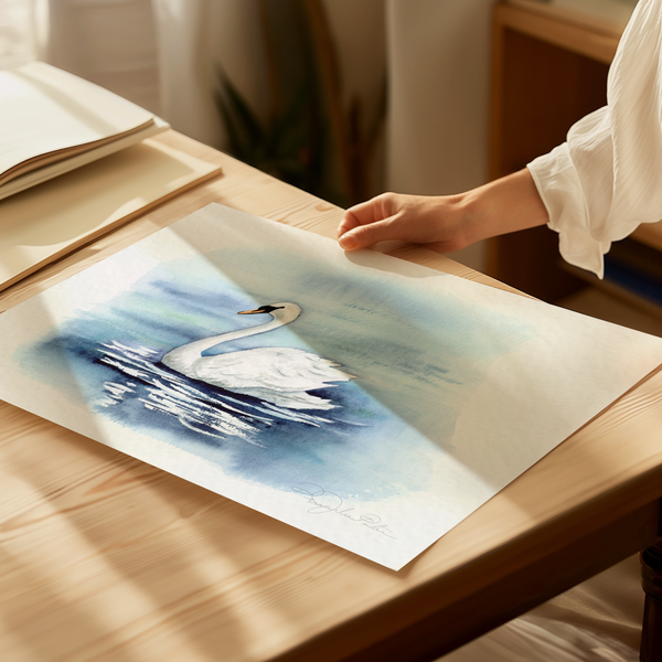 Swan Fine Art Print