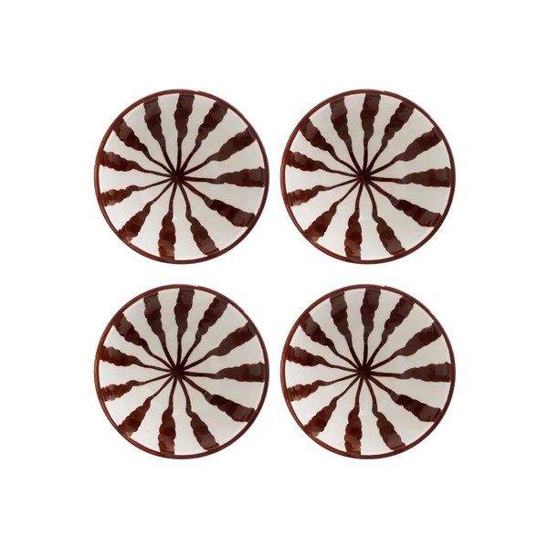 Wave Breakfast Bowls, Set of Four