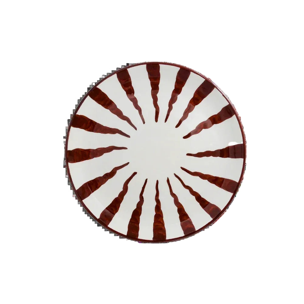 Wave Dinner Plate - Espresso