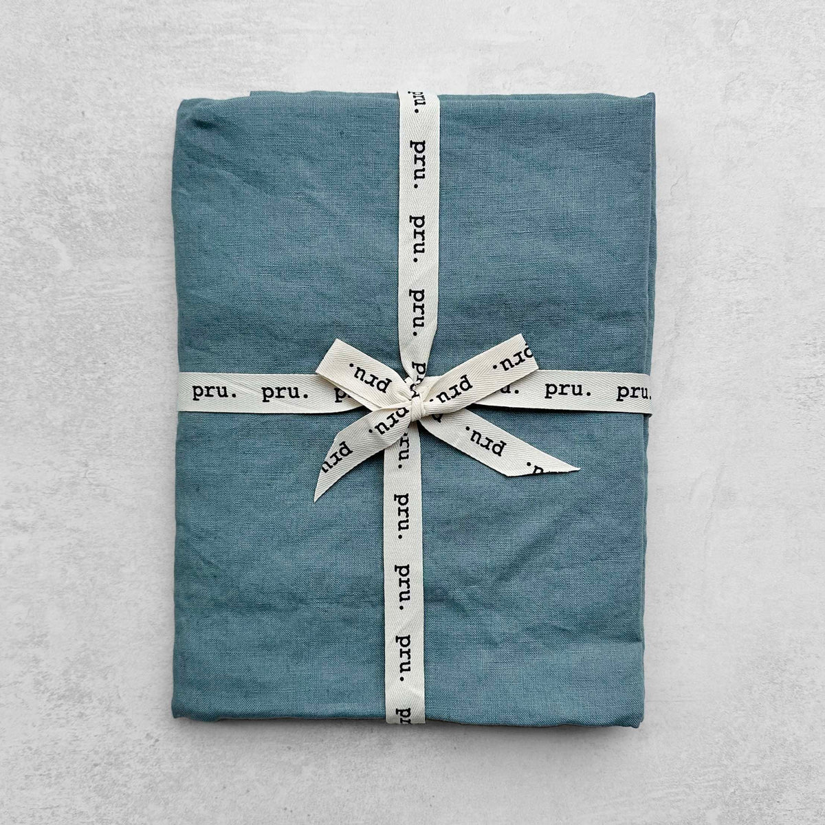 Travel Towel 100% OEKO-TEX® Certified Linen - Duck Egg Blue