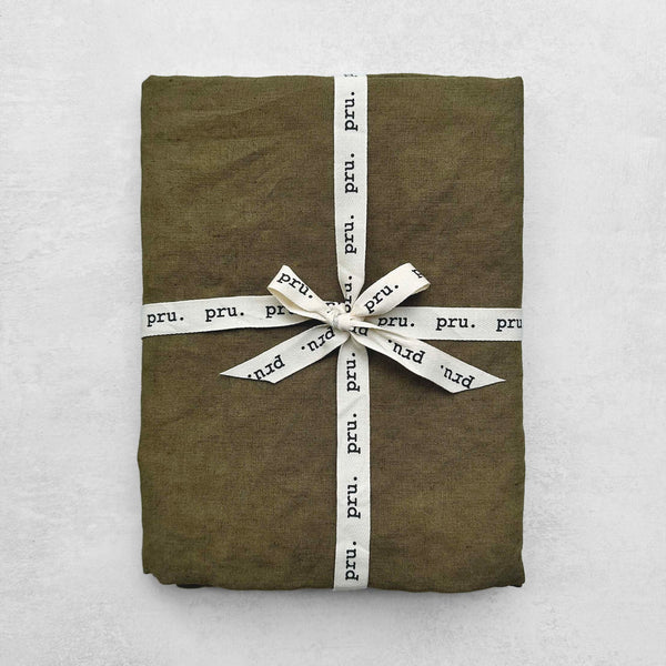 Travel Towel 100% OEKO-TEX® Certified Linen - Khaki