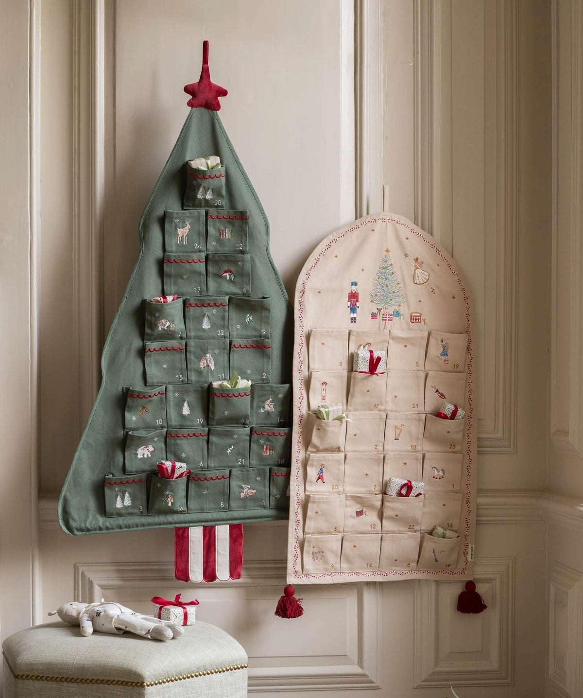 Fabric Advent Calendar - Christmas Tree